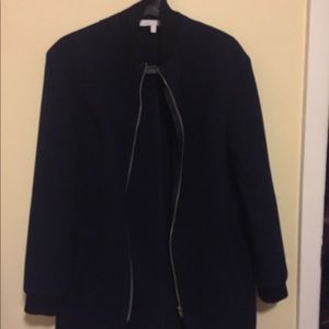 Wayf Jackets & Coats - WAYF Elongated Bomber Jacket navy blue Wayf Jackets & Coats - WAYF Elongated Bomber Jacket navy blue